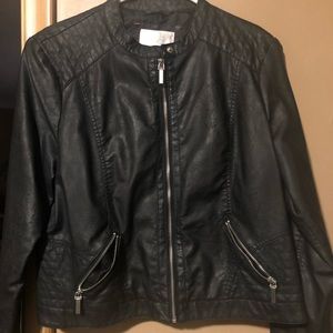 Cute / thin leather like jacket